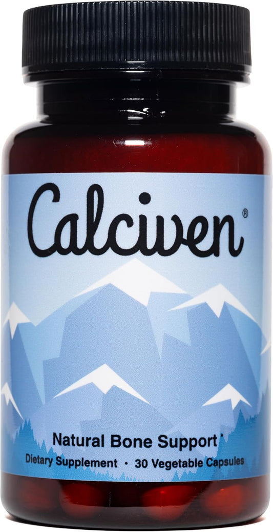 Calciven Natural Bone Support Supplement, Vegetarian, Gluten-Free 30 Count (Pack of 1)